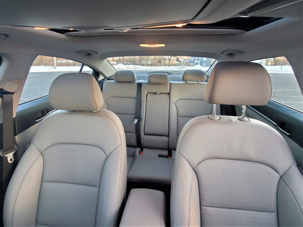2020 Hyundai Elantra Interior Back