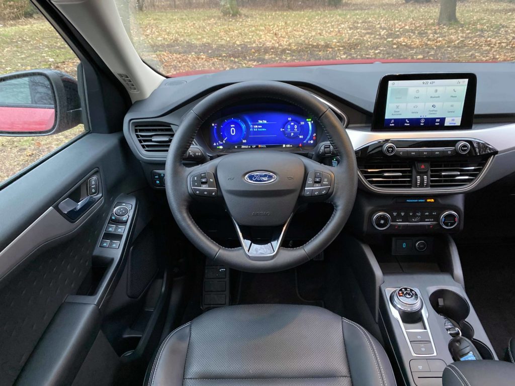 2020 Ford Escape steering wheel