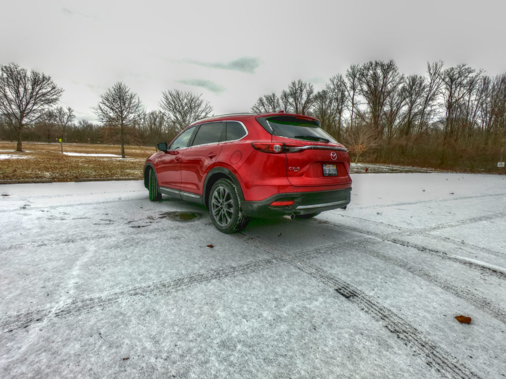2020 Mazda CX-9 Red Driver Rear