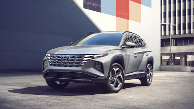 2022 Tucson Front Silver